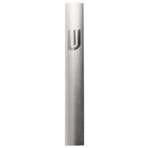 Aluminium Mezuzah Dotted Design in Gray
