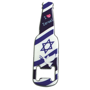 BOTTLE OPENER ISRAEL FLAG