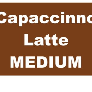 9995 Latte Cappuccino MEDIUM COFFEE