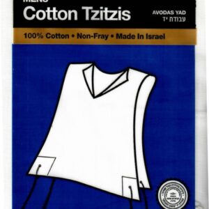 Tzitzis Cotton #26 V-Neck thin Tzitzis