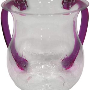 wash Cup Clear Purple