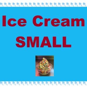 9999D Ice Cream Small coffee