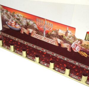 Tin Menorah decorative