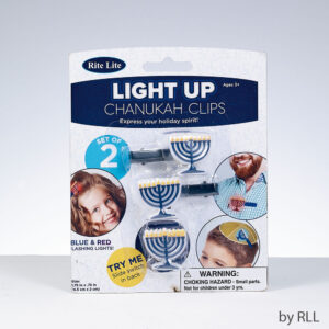 Light Up Chanukah Clips