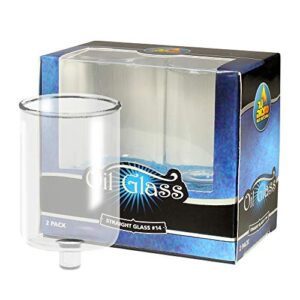 OIL CUP STRAIGHT #14 2 PACK