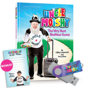 Uncle Moishy Book USB Mitzvah Note Pad!