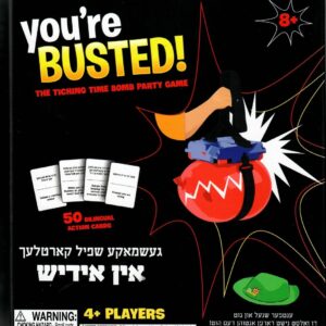You're Busted! Family Game Yiddish & English