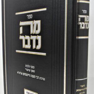 מה נדבר הלכות שבת MAH NEDABER HILCHOS SHABBOS