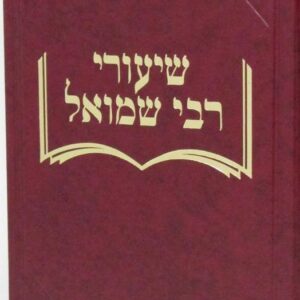 שיעורי רבי שמואל ב'מציעא 'א SHIUREI RABI SHMUEL BABA METZIAH 2