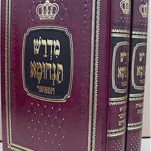 מדרש תנחומא המפוארMidrash Tanchuma Hamefoar 2 vol