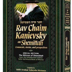 Rav Chaim Kanievsky on Shemittah