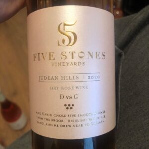 Five Stones Vineyards Dry Rose Wine