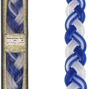 Havdalah Candle colorful braided
