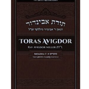 Toras Avigdor: Moadim I