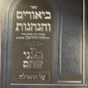 ביאורים והנהגות - על התפילה מהגר"מ שטרנבוך שליט"א BIURIM VEHANHAGOS TEFILLAH
