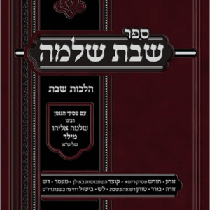 Sefer Shabbos Shlomo Vol. 1