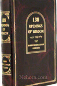 138 OPENINGS OF WISDOM