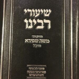 שיעורי רבינו הגאון רבי משה שפירא יום כיפור Shiurei Rabeinu Moshe Shapiro Yom Kippur