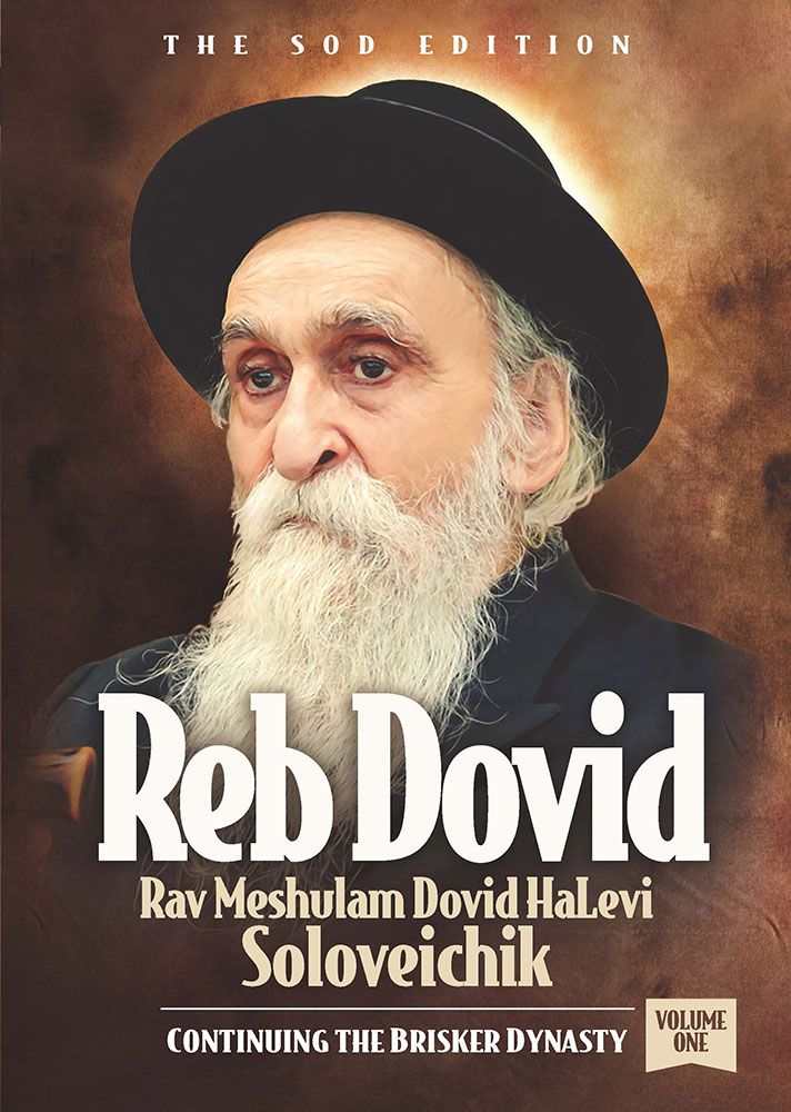 Reb Dovid Rav Meshulam Dovid HaLevi Soloveichik - Continuing The Brisk Dynasty
