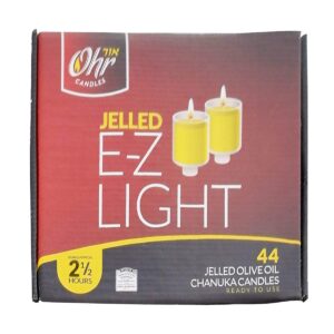 Ez Light Chanukah 2 And Half Hour Jelled Olive Oil 11450