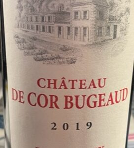 Chateau De Cor Bugeaud Bordeaux 2019