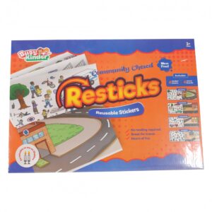 Busy Kinder Reusable Stickers Community Chessed