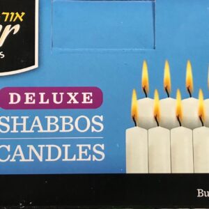 Deluxe Shabbos Candles 4 Hour 72 Pack 26011