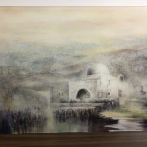 Glass Canvas Rachel Tomb 24 x 36