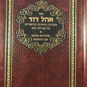 Ohel Dovid on Megilas Ruth