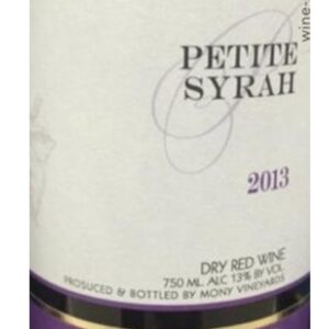 Mony Vineyard Classic Petite Sirah