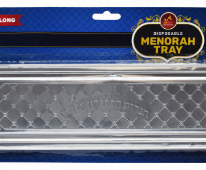 Disposable Menorah Tray Long 30208