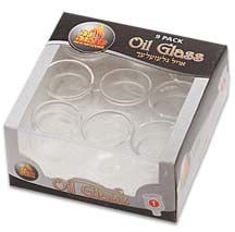 9PK. Round Oil Glass #1 25001