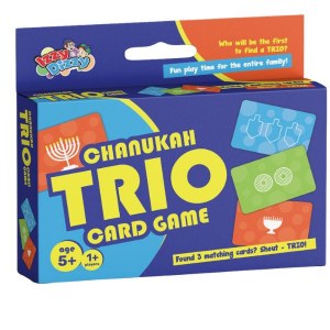 Chanukah Trio Card Game 78134
