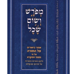 מפרש ושום שכל