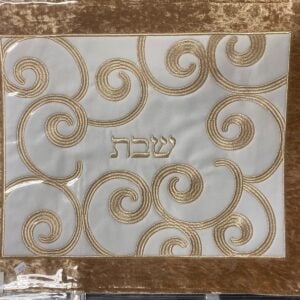 Challah cover gold velvet