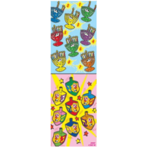 Mendy and Mendy Chanuka Stickers 6007