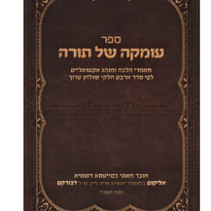 עומקה של תורה