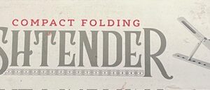 FOLDING COMPACT SHTENDER 23040