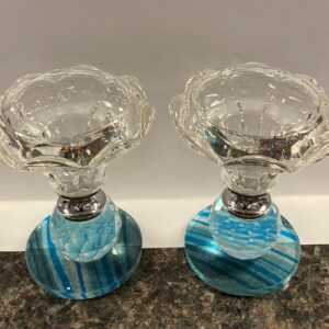 Crystal Candlesticks 8043