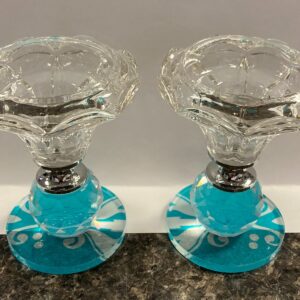 Crystal Candlesticks 8046