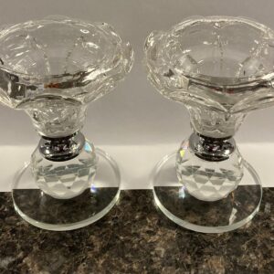 Crystal Candlesticks 10078
