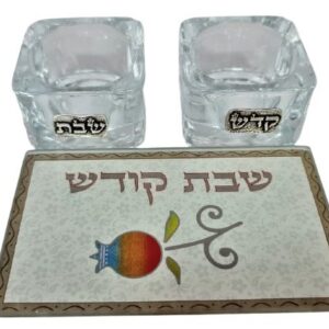 Glass Candle Sticks 20088