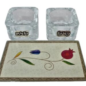 Glass Candle Sticks 20092