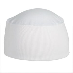 White Sleeping Kippah UK14151