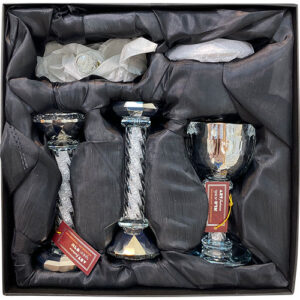 Crystal Shabbos Set UK47815