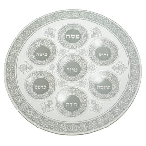 Glass Passover Plate UK45779