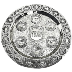 Round Passover Plate UK02849