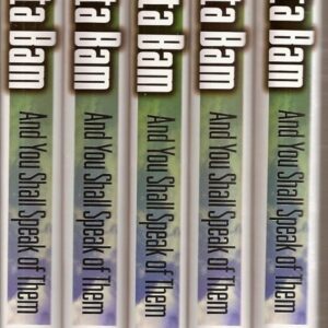 Vedibarta Bam And You Shall Speak Of Them 5 Vol