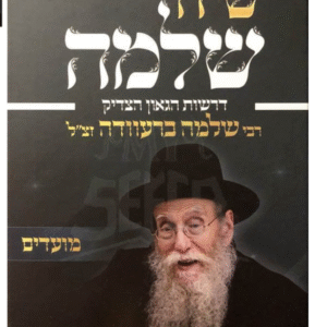 Siach Shlomo Drashos Rav Shlomo Brevda שיח שלמה דרשות ר' שלמה ברעוודא מועדים