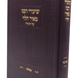 Shiurei Rav Meir שיעורי רב מאיר הלוי על התורה במדבר